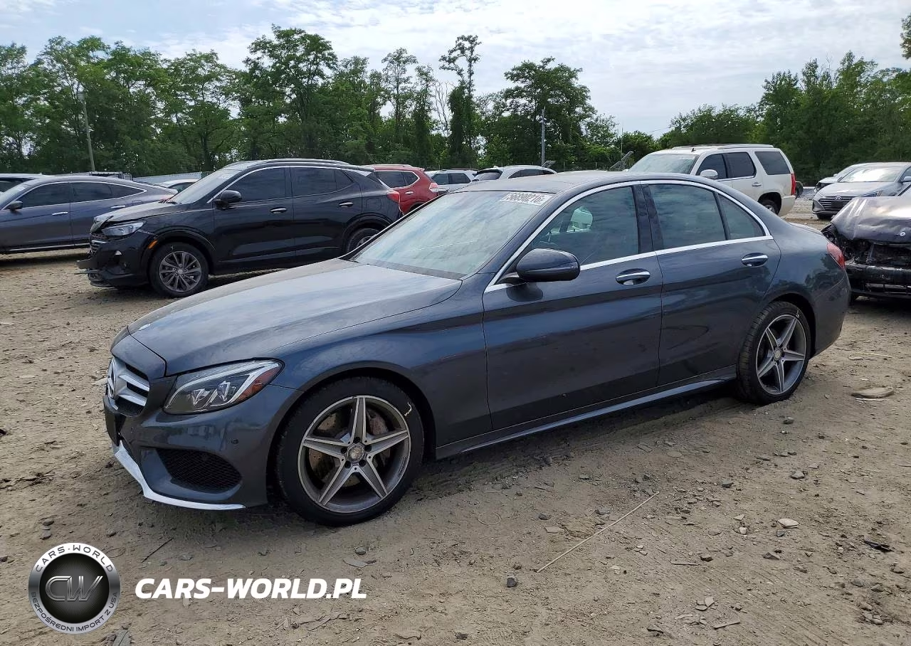 2016 Mercedes-Benz C 300 4Matic VIN:55SWF4KB2GU097601 - 1