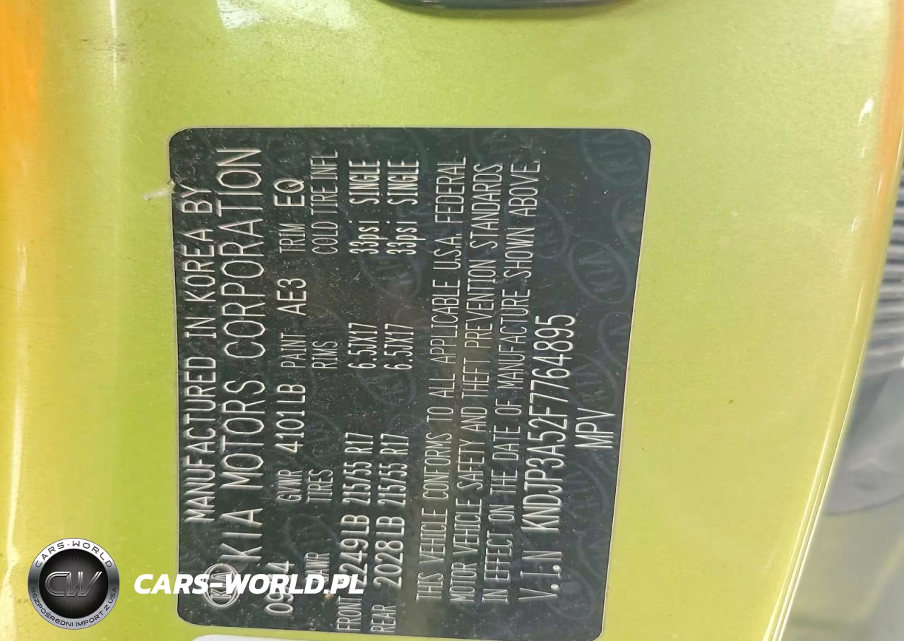 2015 Kia Soul + VIN:KNDJP3A52F7764895 - 12