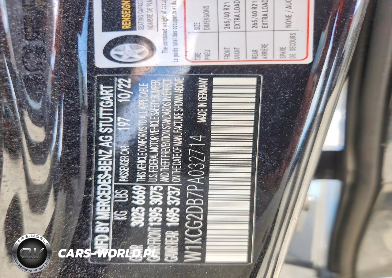 2023 Mercedes-Benz Eqs Sedan 450+ VIN:W1KCG2DB7PA032714 - 12