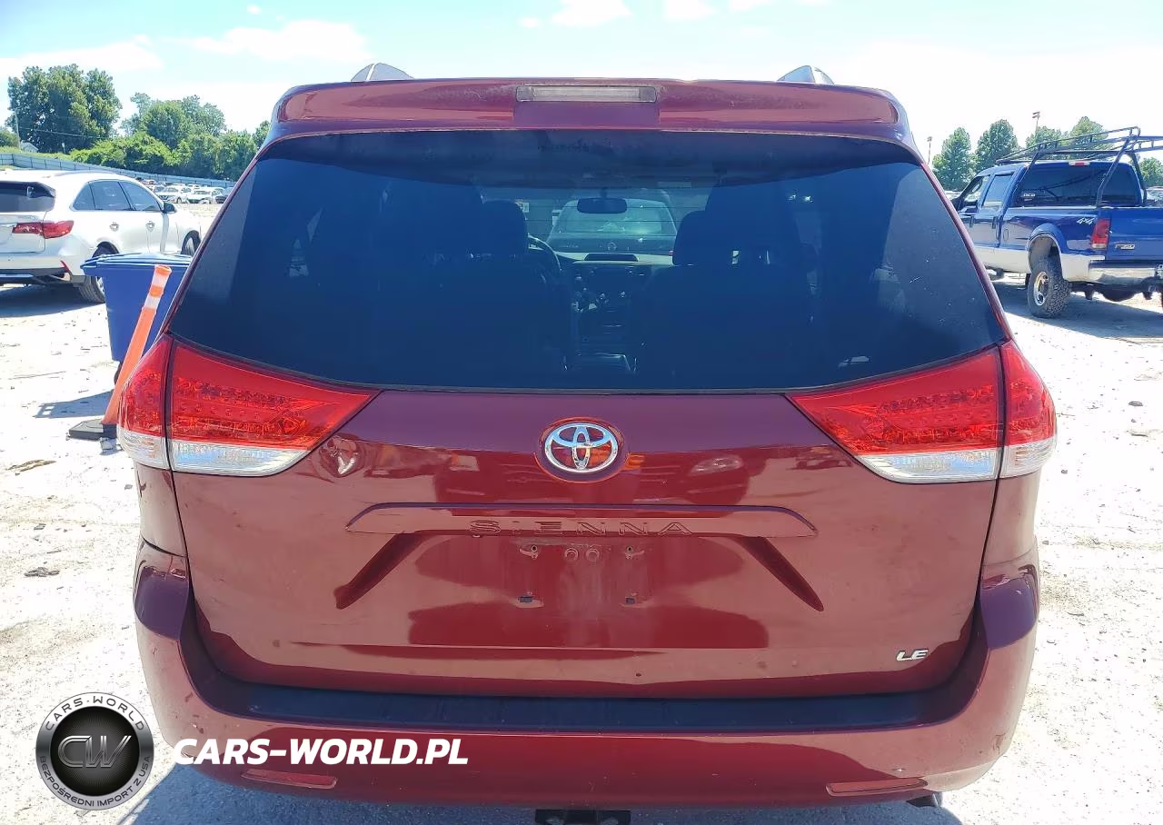 2012 Toyota Sienna Le VIN:5TDKK3DC1CS202193 - 6