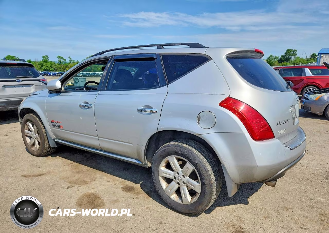 2007 Nissan Murano S VIN:JN8AZ08W07W628249 - 2