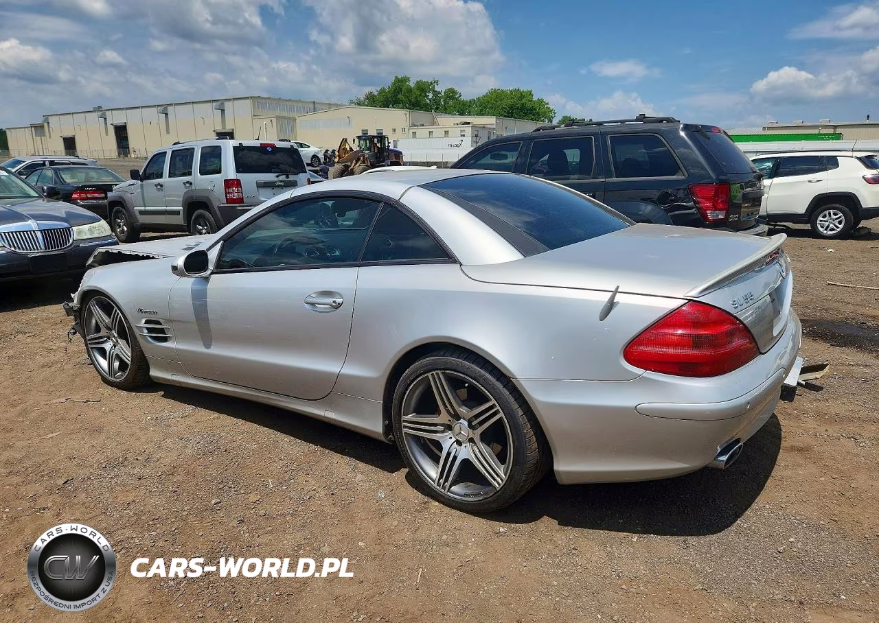 2003 Mercedes-Benz Sl 500R VIN:WDBSK75F93F052543 - 2