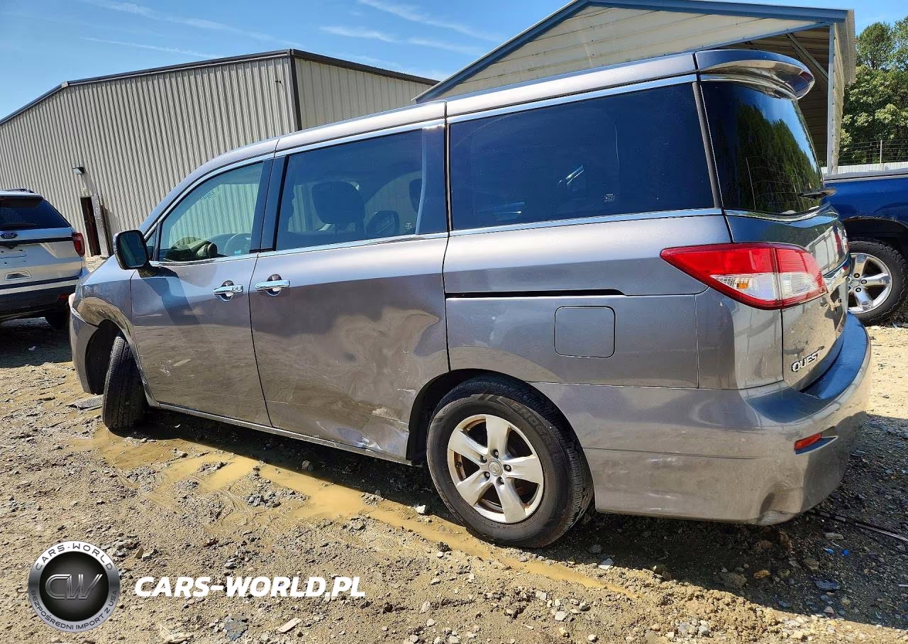 2015 Nissan Quest 3.5 Sv VIN:JN8AE2KPXF9122305 - 2