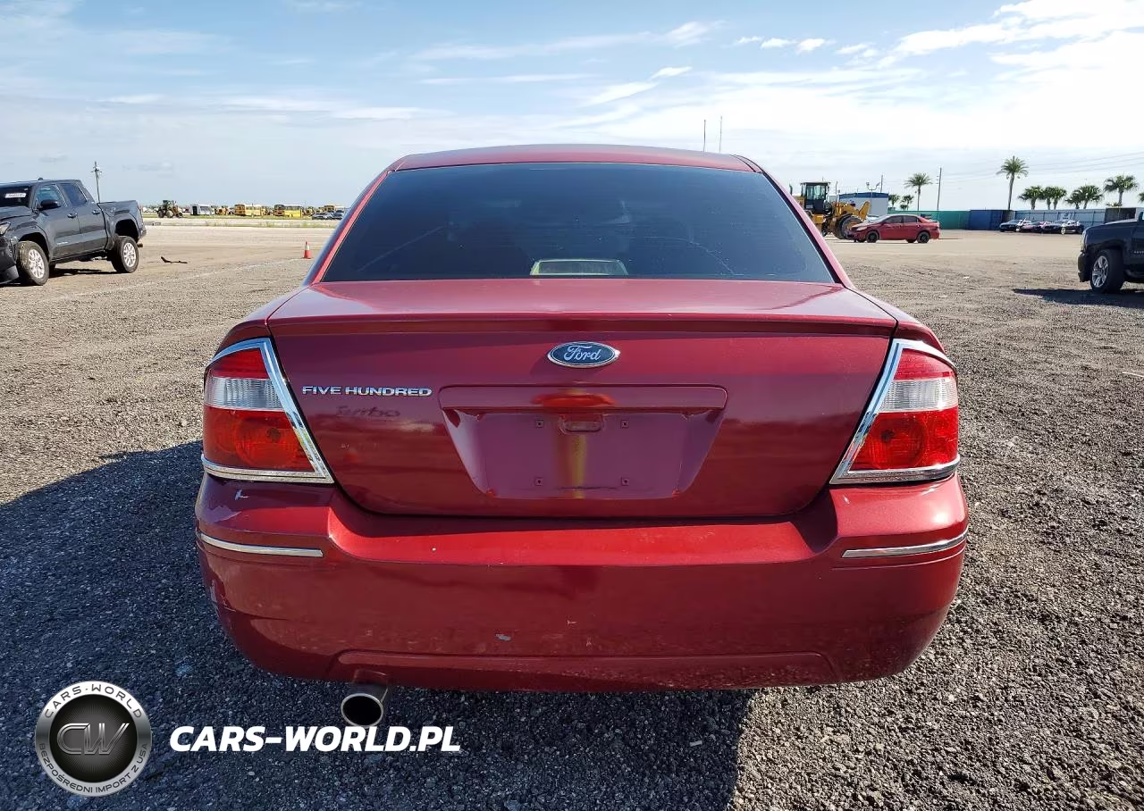 2005 Ford Five Hundred Se VIN:1FAFP23135G135774 - 6
