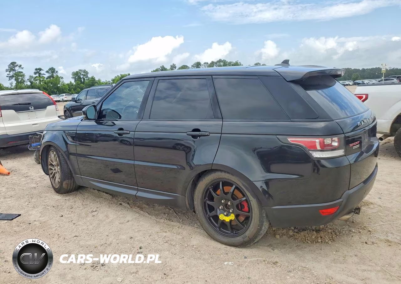 2016 Land Rover Range Rover Sport Sc VIN:SALWR2EFXGA581724 - 2