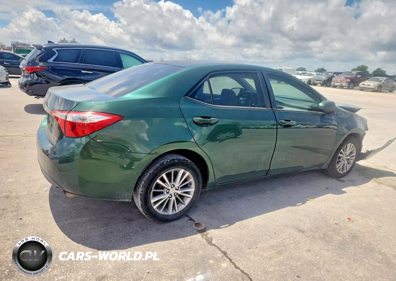 2014 Toyota Corolla Le Plus VIN:5YFBURHE3EP009533 - 3