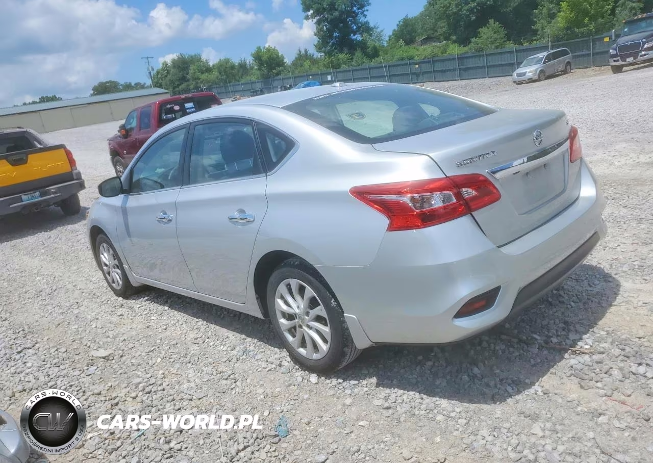2018 Nissan Sentra Sv VIN:3N1AB7AP2JL636509 - 2