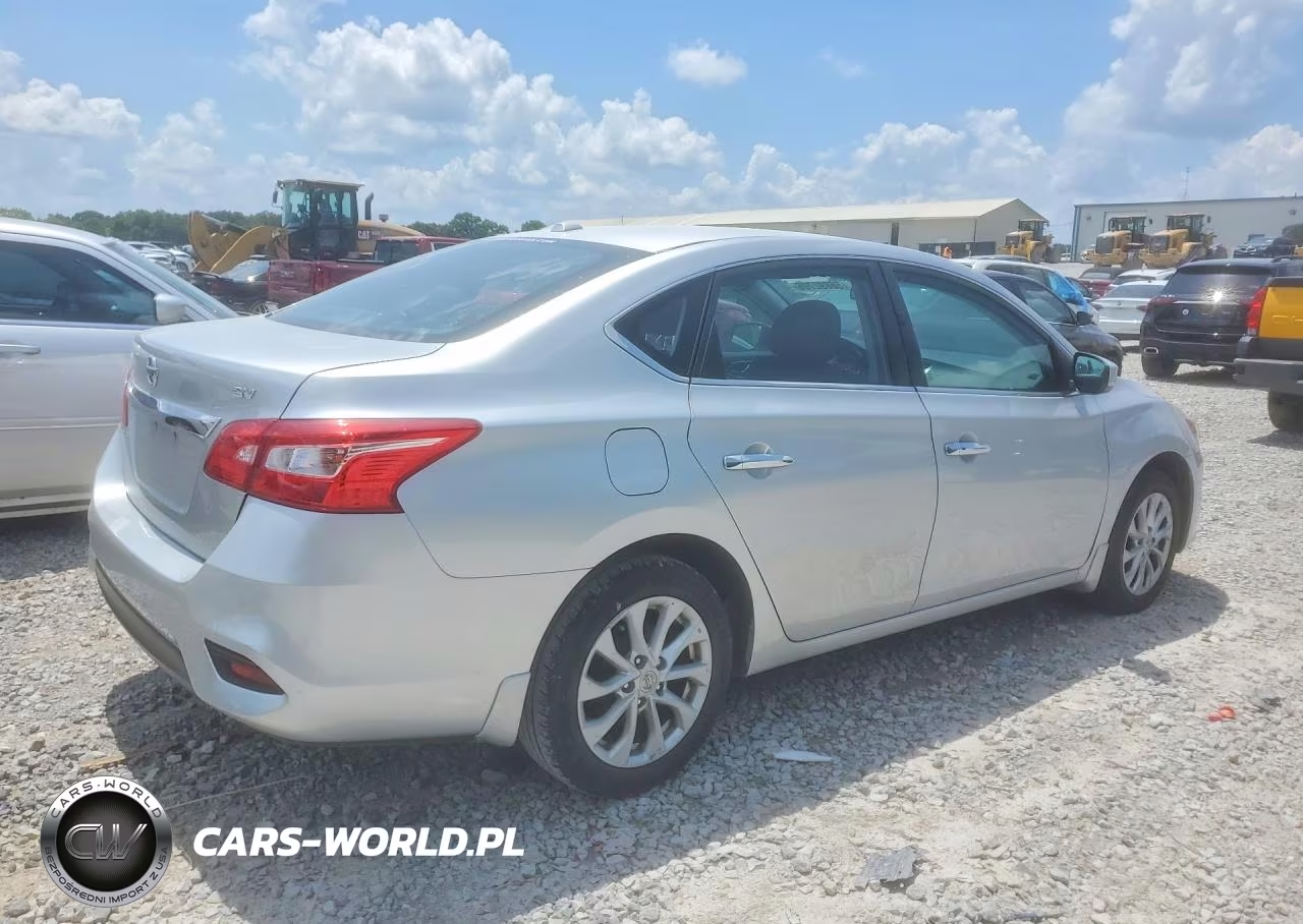 2018 Nissan Sentra Sv VIN:3N1AB7AP2JL636509 - 3