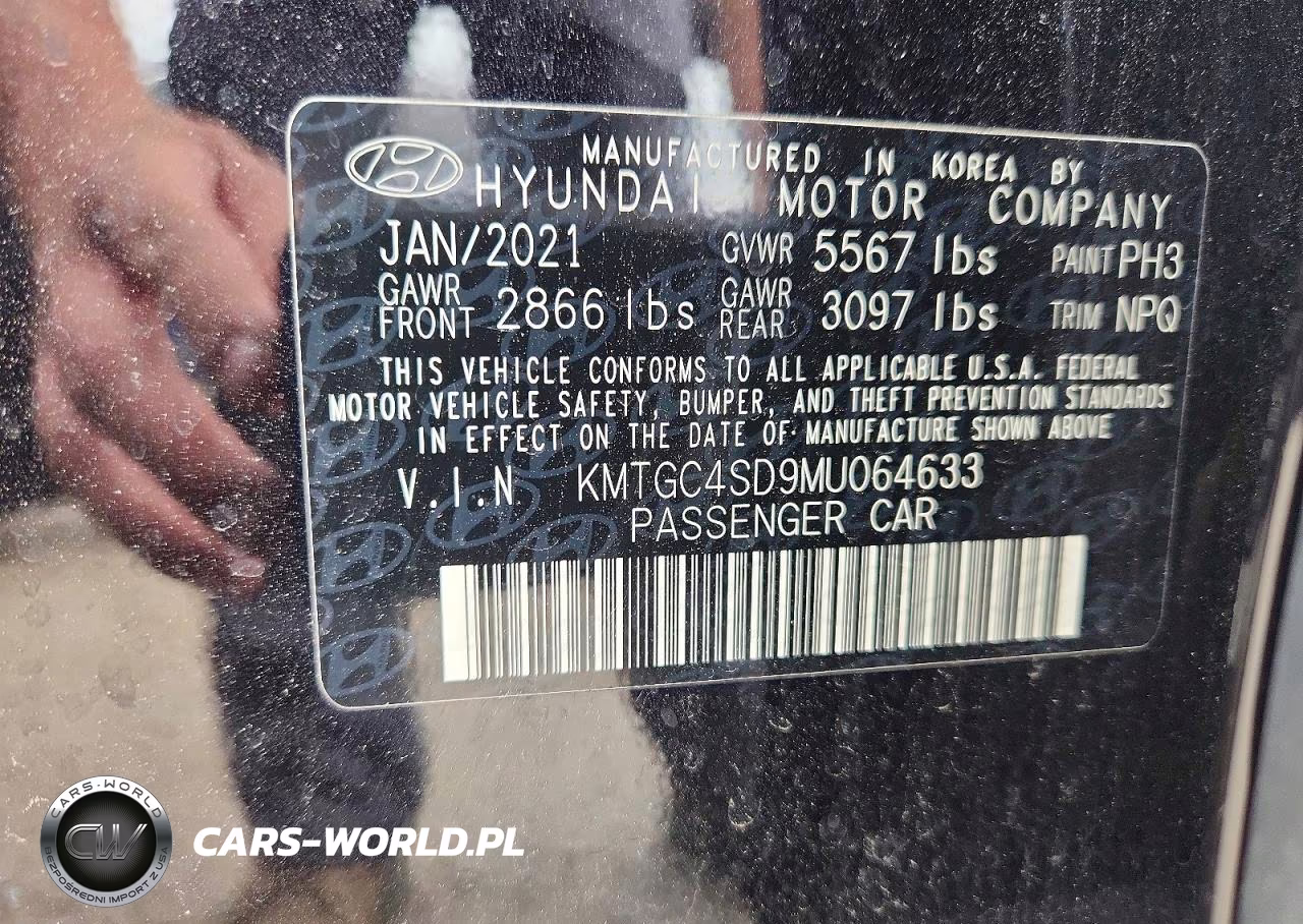 2021 Genesis G80 3.5T VIN:KMTGC4SD9MU064633 - 13