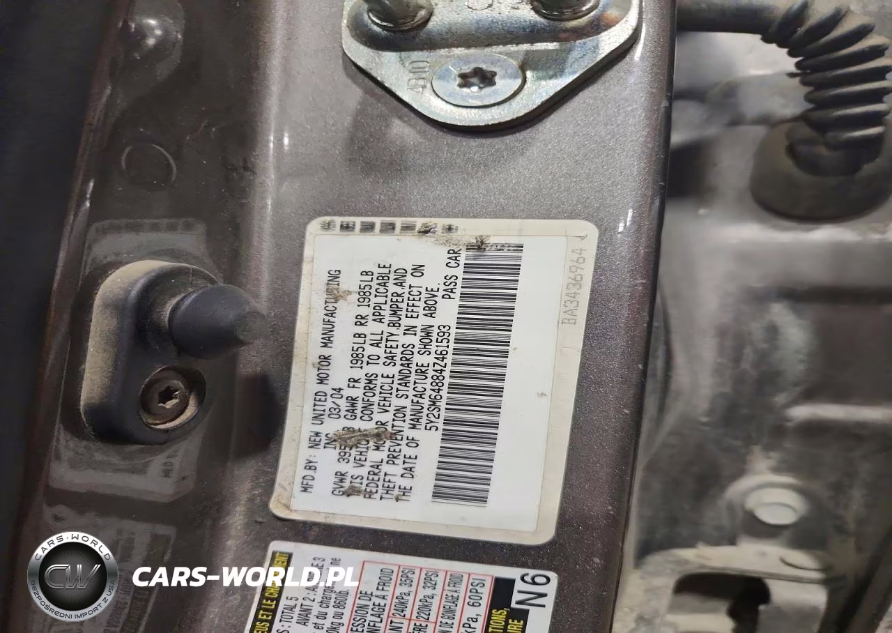 2004 Pontiac Vibe VIN:5Y2SM64884Z461593 - 13