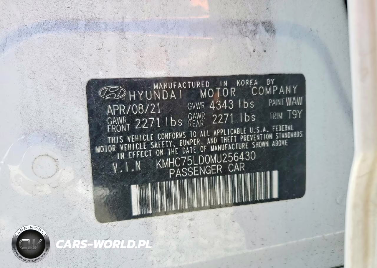 2021 Hyundai Ioniq Sel VIN:KMHC75LD0MU256430 - 13