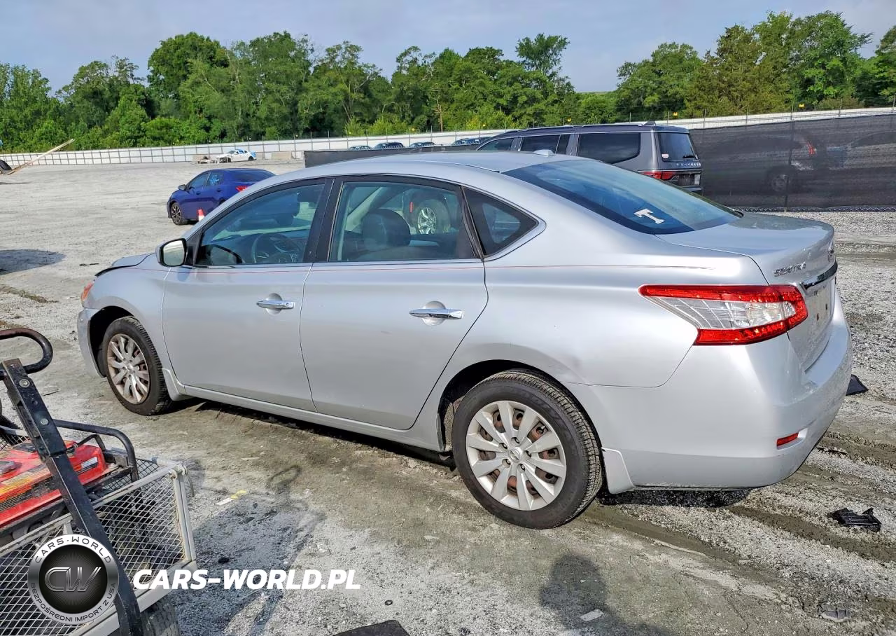 2015 Nissan Sentra Sv VIN:3N1AB7AP5FY307684 - 2