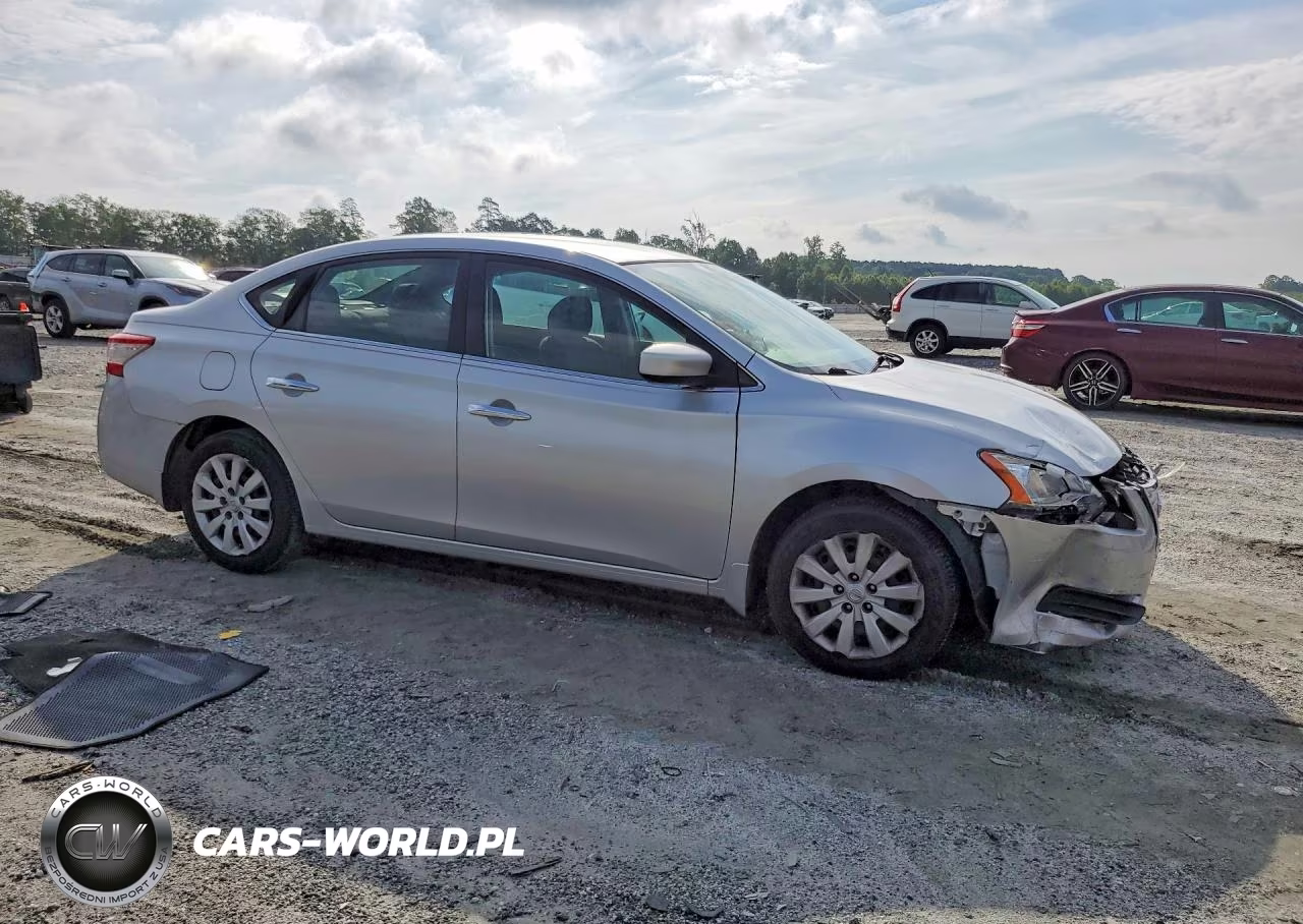 2015 Nissan Sentra Sv VIN:3N1AB7AP5FY307684 - 4