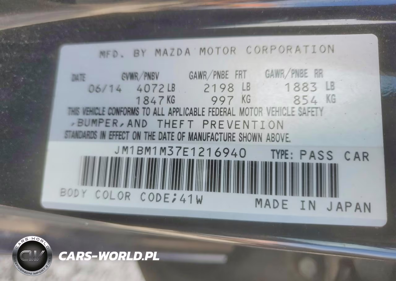 2014 Mazda 3 Grand Touring VIN:JM1BM1M37E1216940 - 13