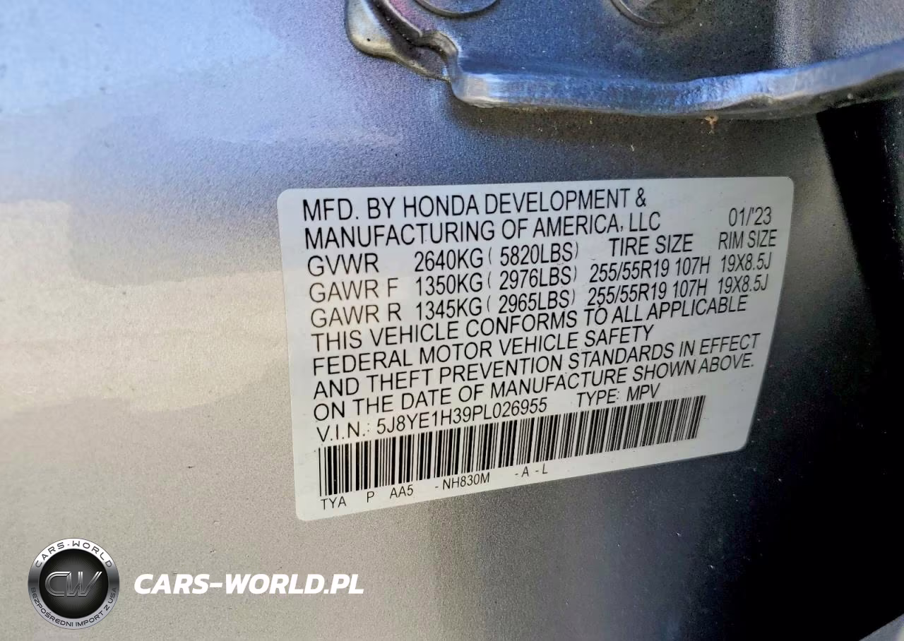 2023 Acura Mdx VIN:5J8YE1H39PL026955 - 13