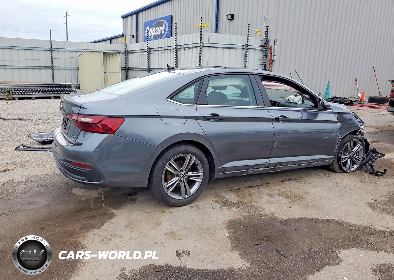 2024 Volkswagen Jetta Se VIN:3VW7M7BU5RM026547 - 3