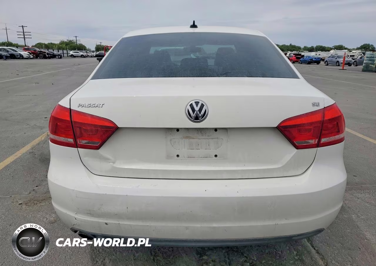 2013 Volkswagen Passat Se VIN:1VWBH7A32DC134156 - 6