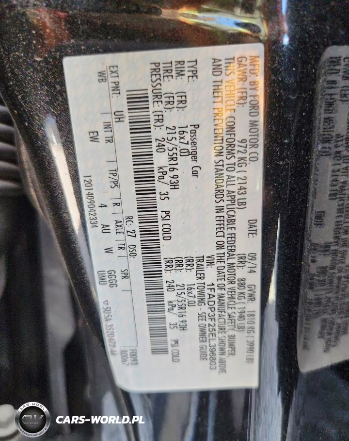 2014 Ford Focus Se VIN:1FADP3F25EL396803 - 13