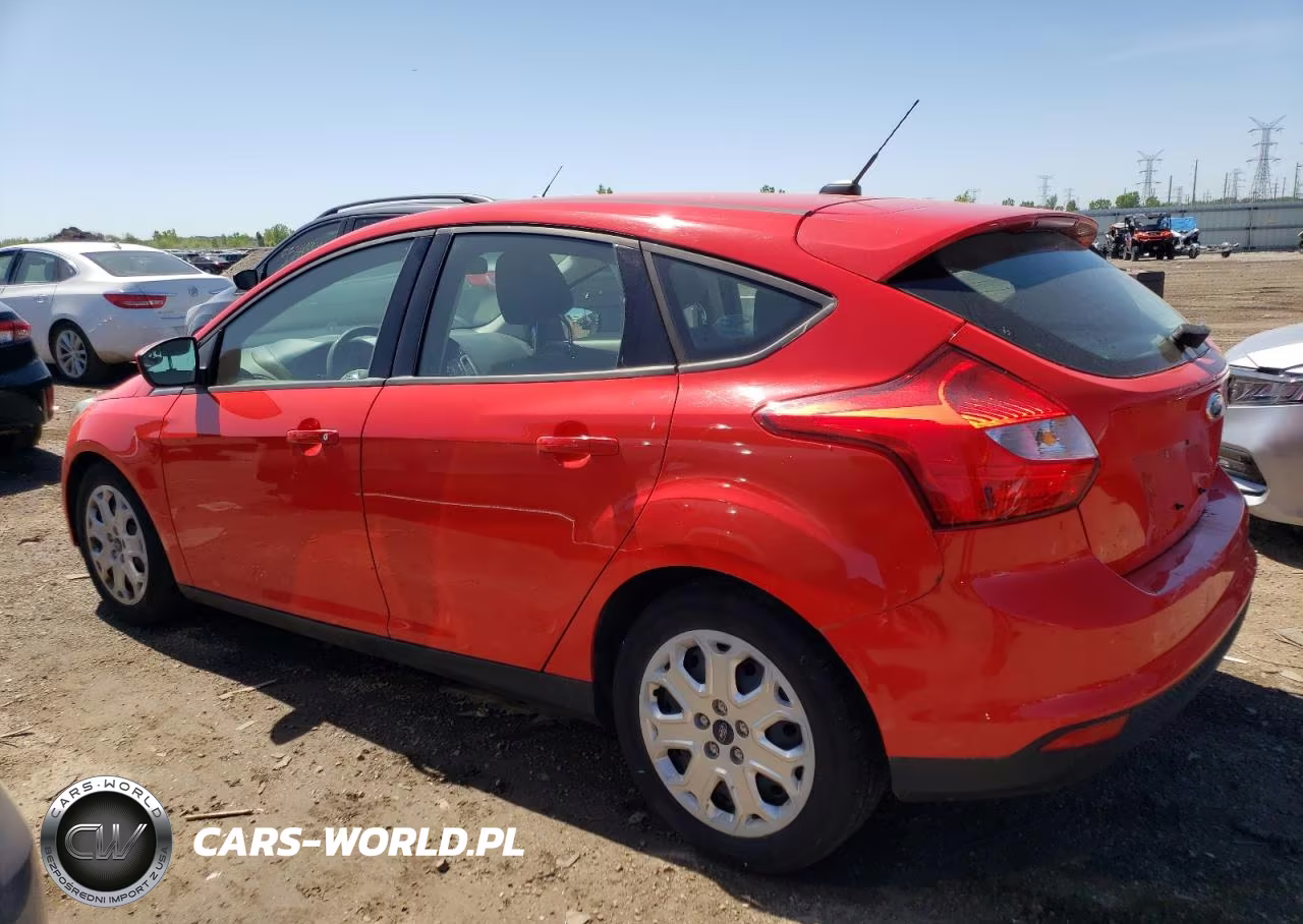 2012 Ford Focus Se VIN:1FAHP3K26CL361014 - 2