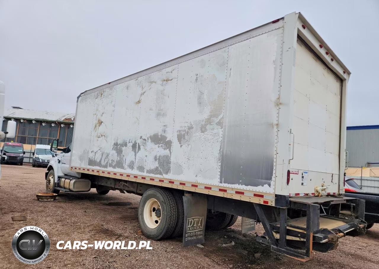 2018 Ford F650 Super Duty Box Truck VIN:1FDNF6DC2JDF03109 - 2