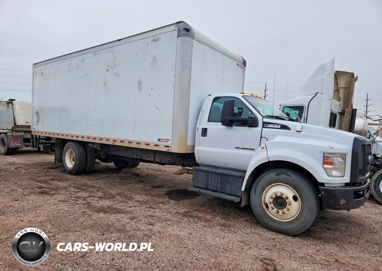 2018 Ford F650 Super Duty Box Truck VIN:1FDNF6DC2JDF03109 - 4