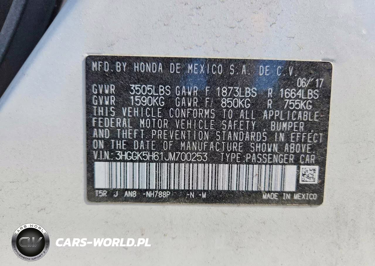 2018 Honda Fit Sport VIN:3HGGK5H61JM700253 - 12