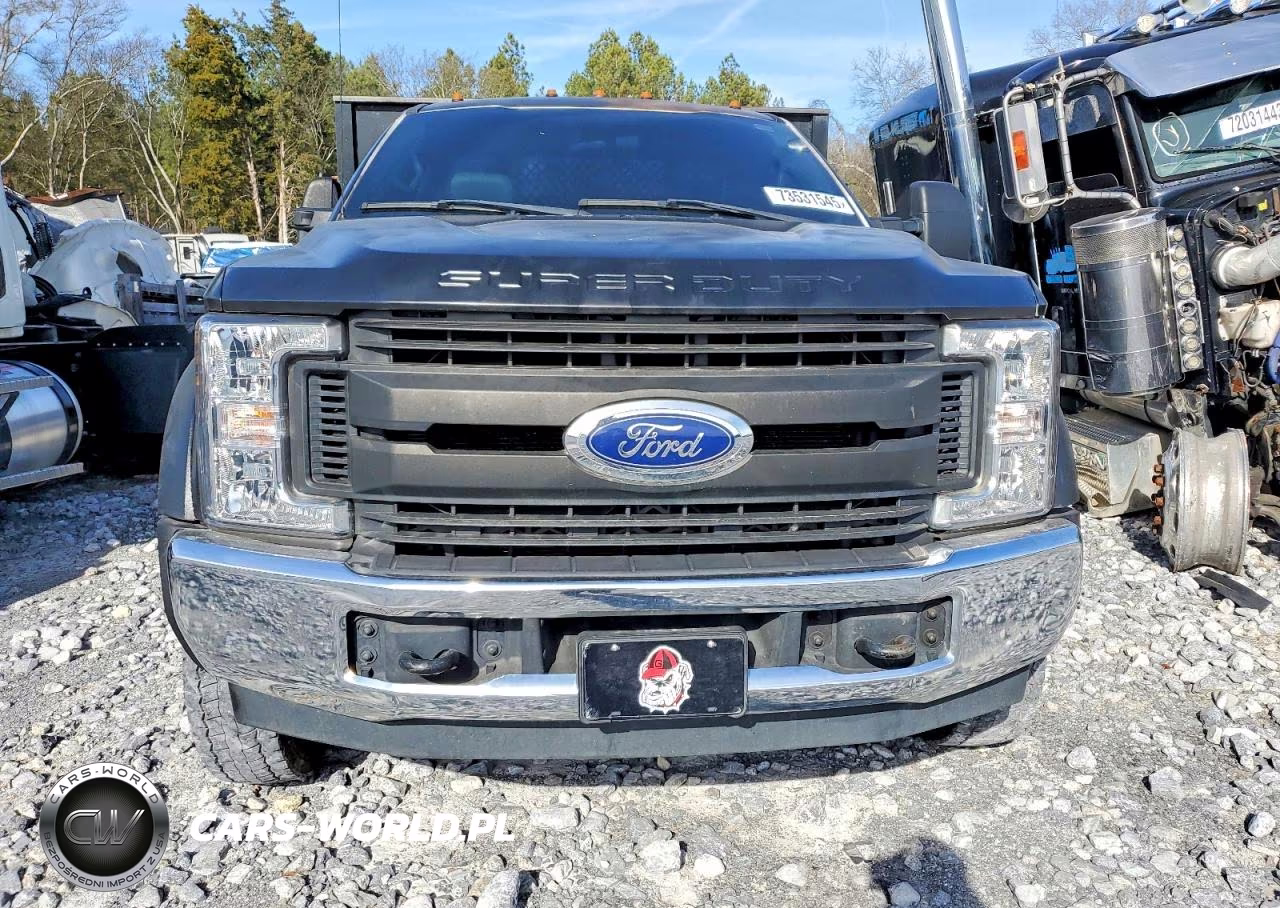 2019 Ford F550 Super Duty Flatbed Truck VIN:1FDUF5GT0KEF66223 - 5