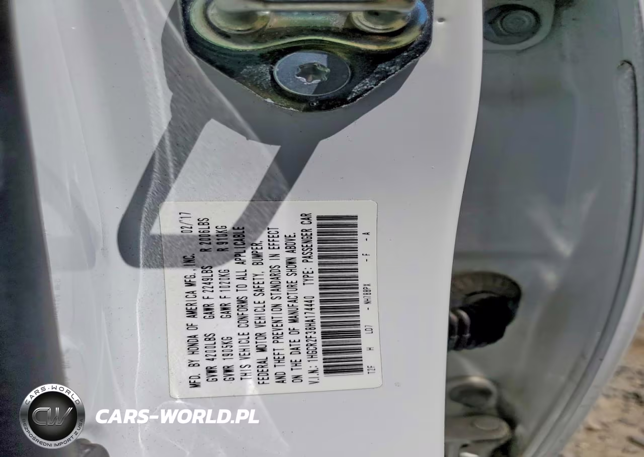 2017 Honda Accord Lx VIN:1HGCR2F38HA174440 - 13