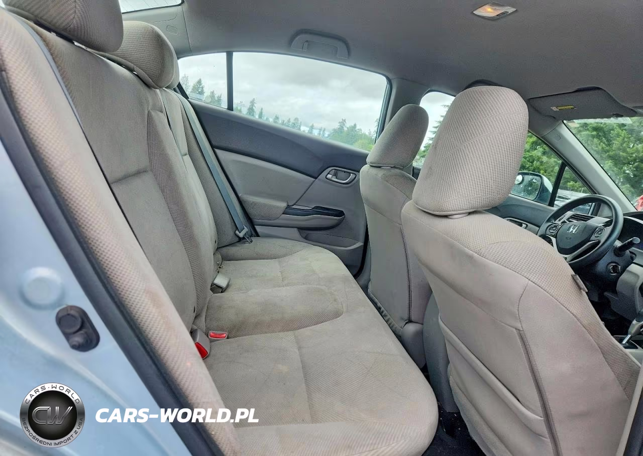 2012 Honda Civic Lx VIN:2HGFB2F55CH528007 - 10