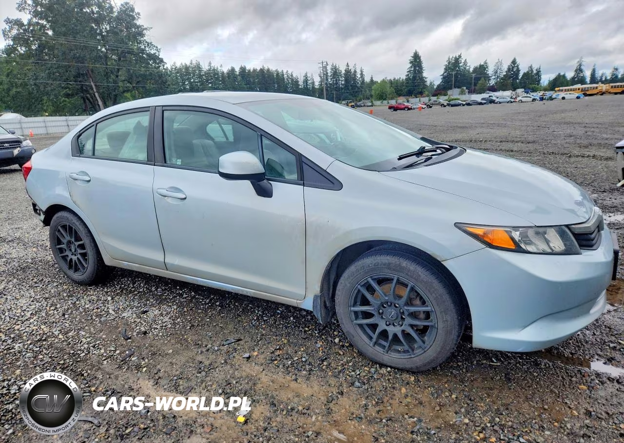 2012 Honda Civic Lx VIN:2HGFB2F55CH528007 - 4
