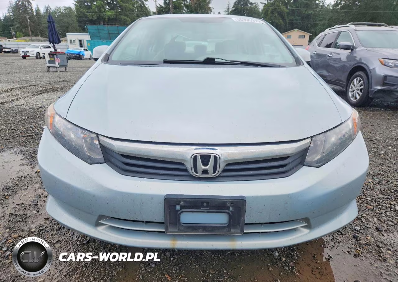 2012 Honda Civic Lx VIN:2HGFB2F55CH528007 - 5