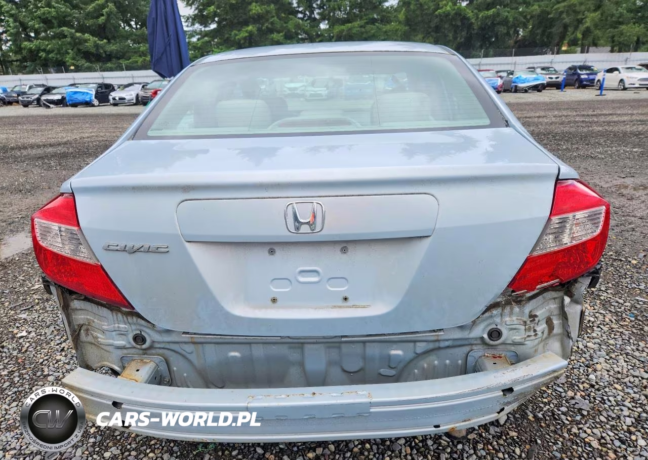 2012 Honda Civic Lx VIN:2HGFB2F55CH528007 - 6