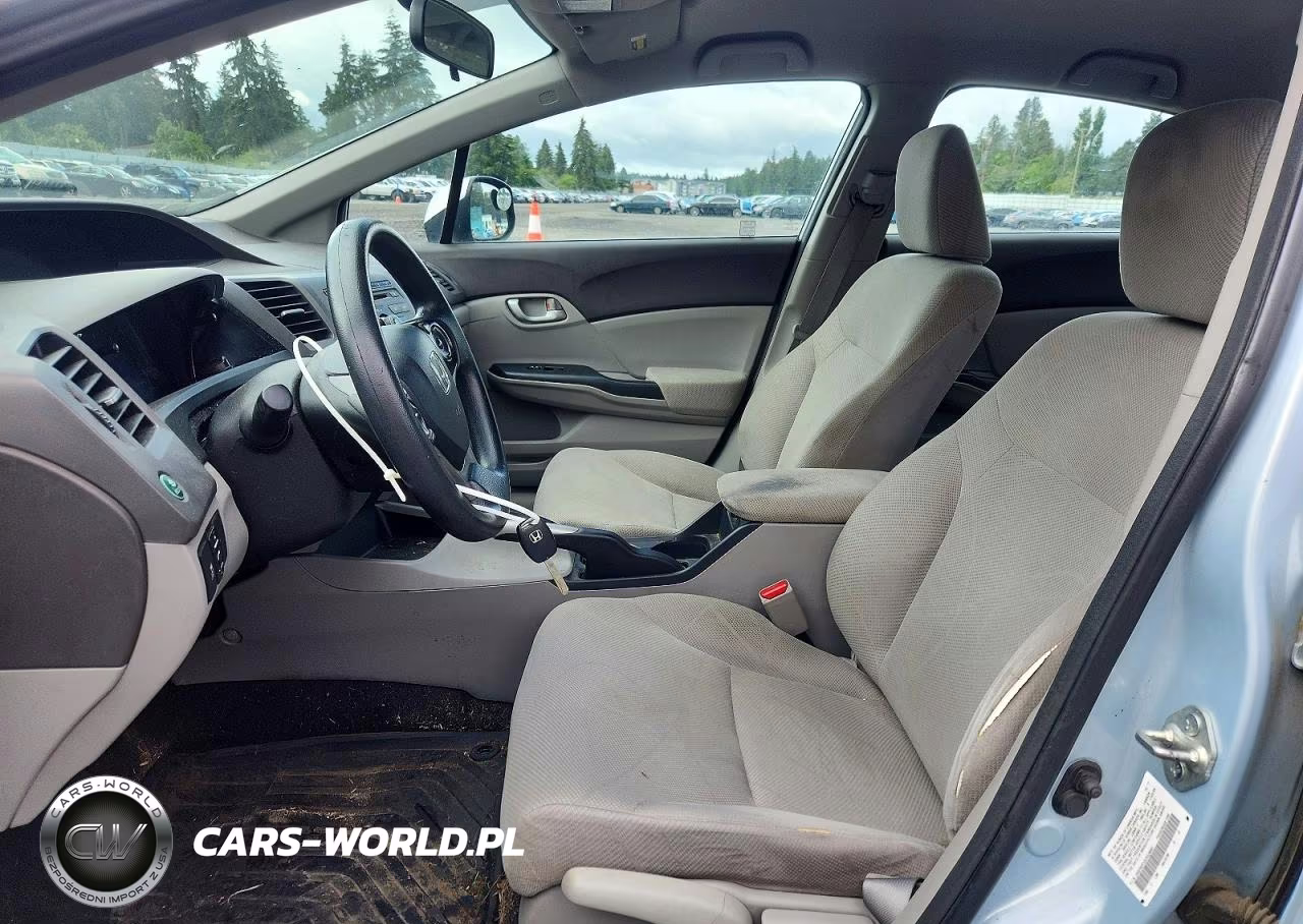 2012 Honda Civic Lx VIN:2HGFB2F55CH528007 - 7