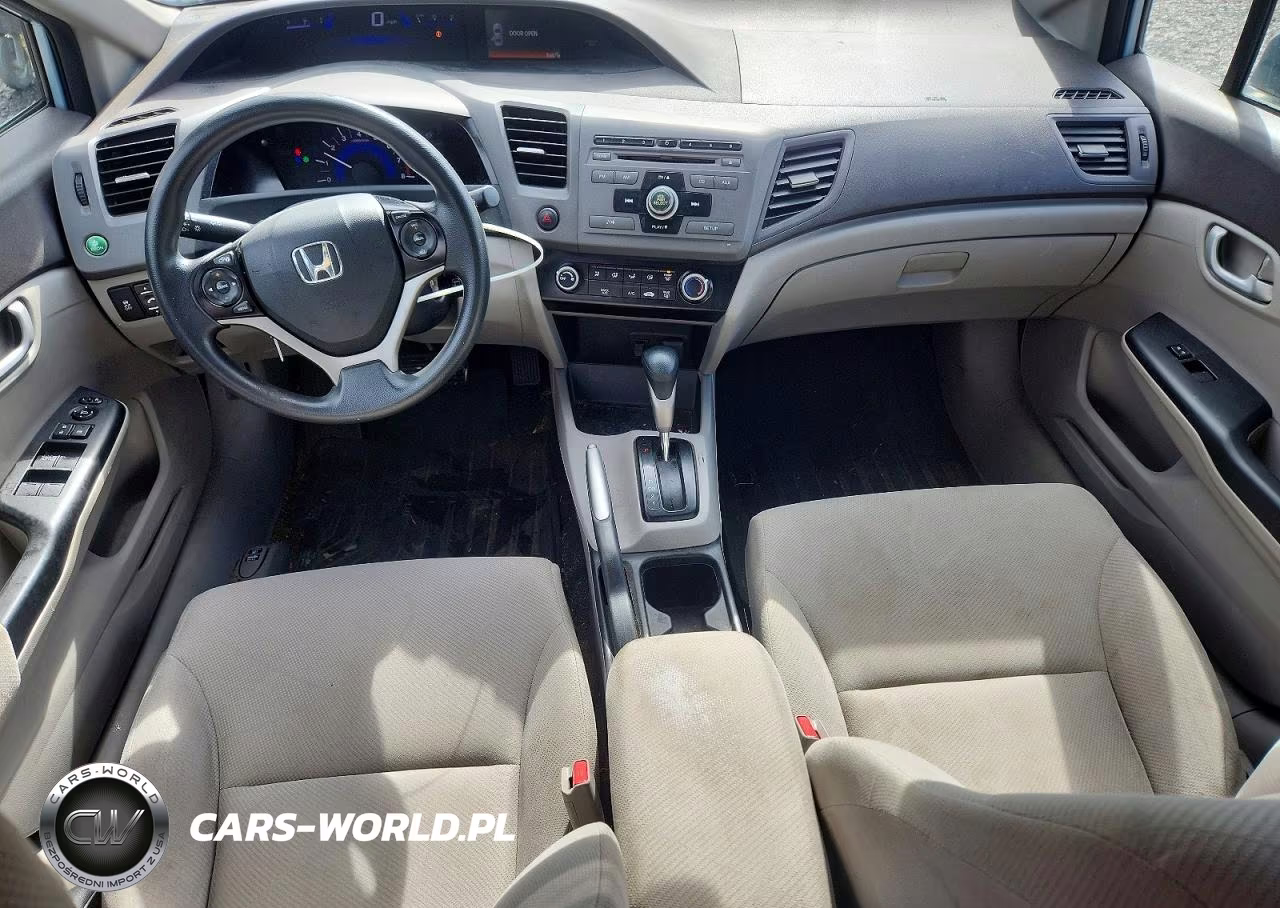 2012 Honda Civic Lx VIN:2HGFB2F55CH528007 - 8