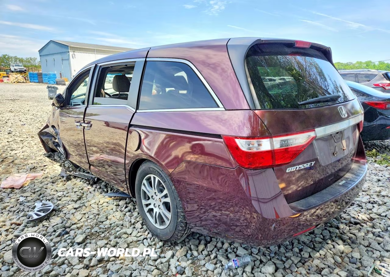 2012 Honda Odyssey Exl VIN:5FNRL5H60CB083052 - 2