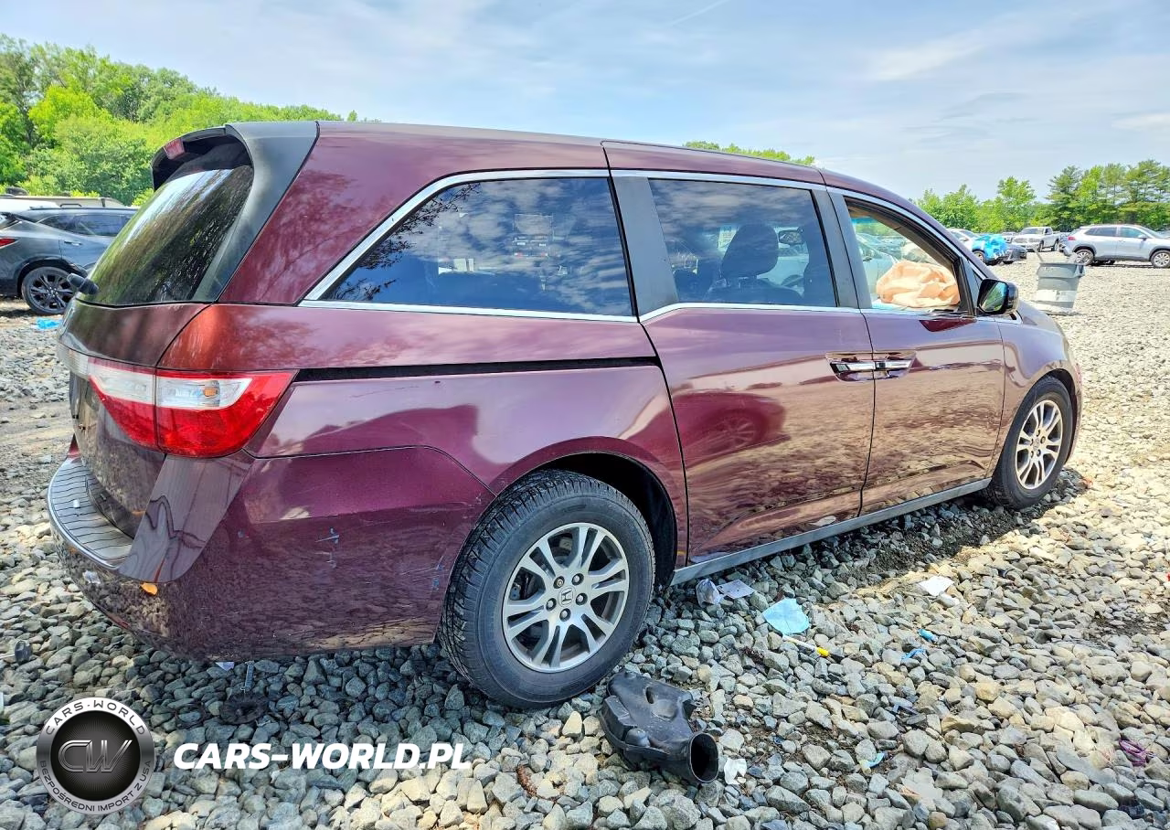 2012 Honda Odyssey Exl VIN:5FNRL5H60CB083052 - 3