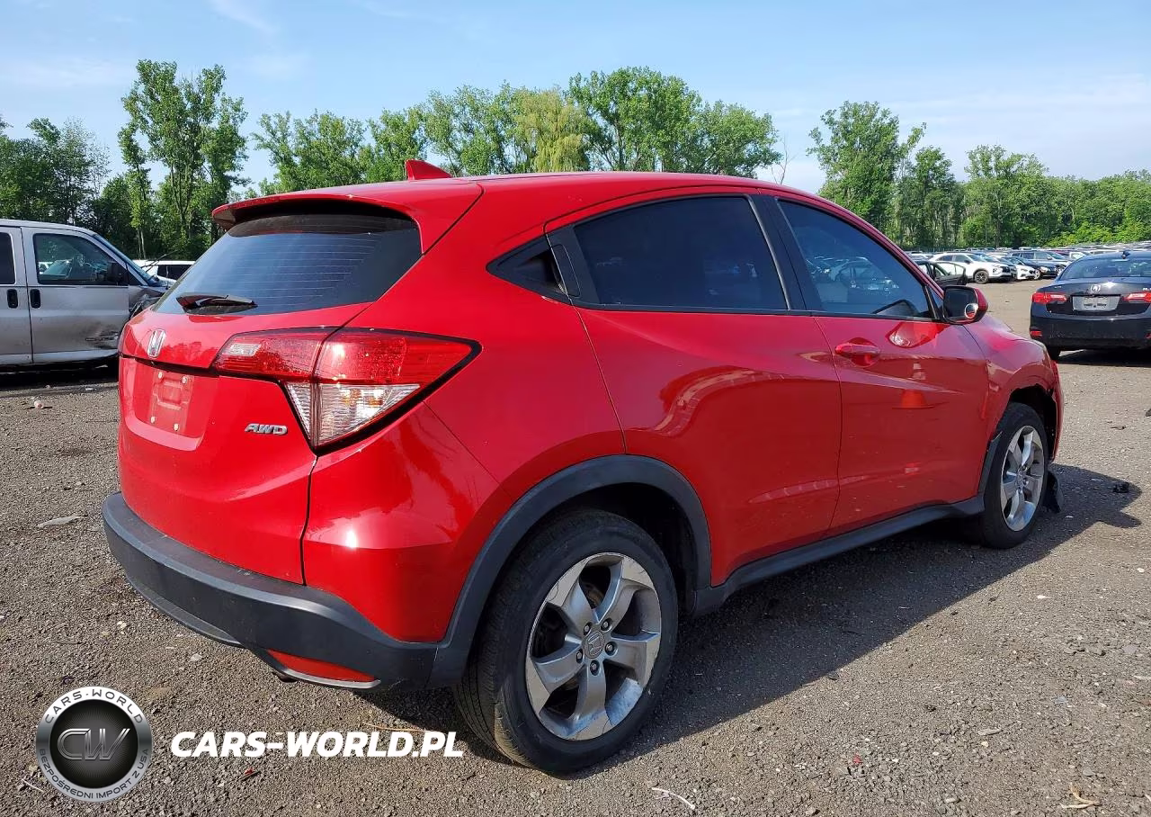 2017 Honda Hr-V Lx VIN:3CZRU6H37HG708633 - 3