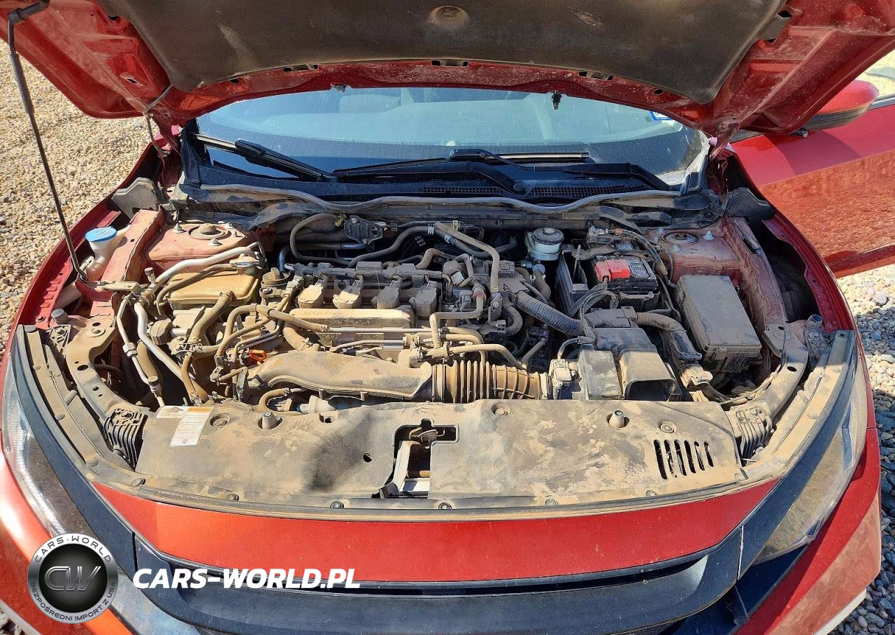 2019 Honda Civic Ex VIN:JHMFC1F33KX003881 - 11