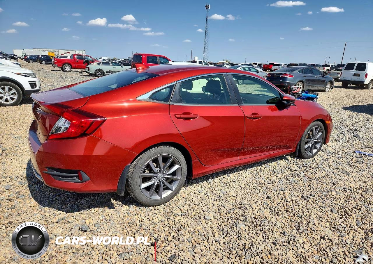 2019 Honda Civic Ex VIN:JHMFC1F33KX003881 - 3