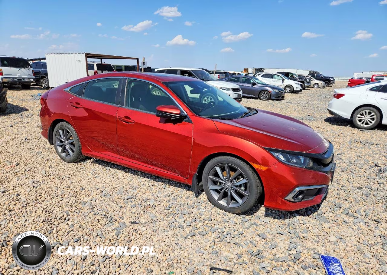 2019 Honda Civic Ex VIN:JHMFC1F33KX003881 - 4