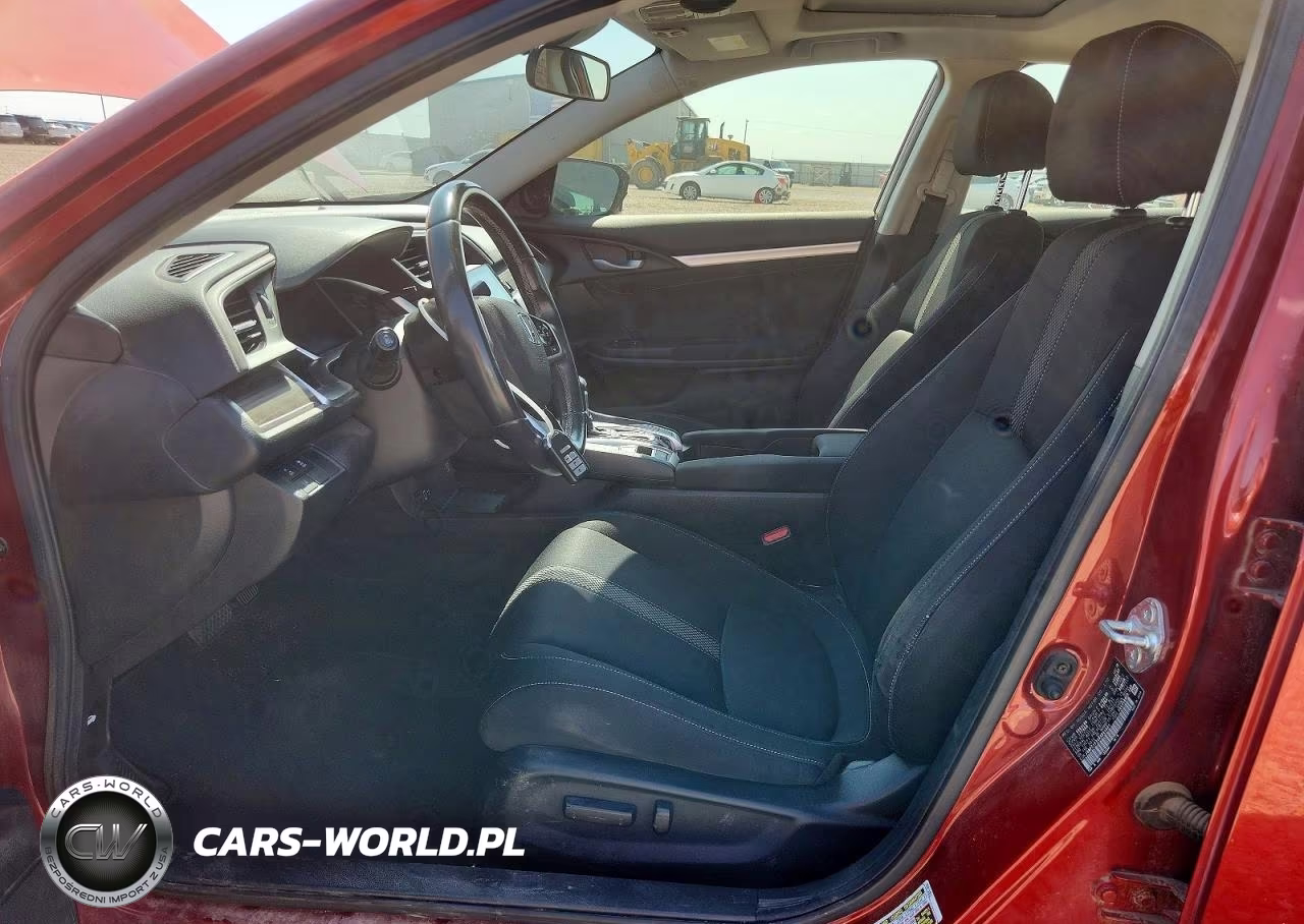 2019 Honda Civic Ex VIN:JHMFC1F33KX003881 - 7