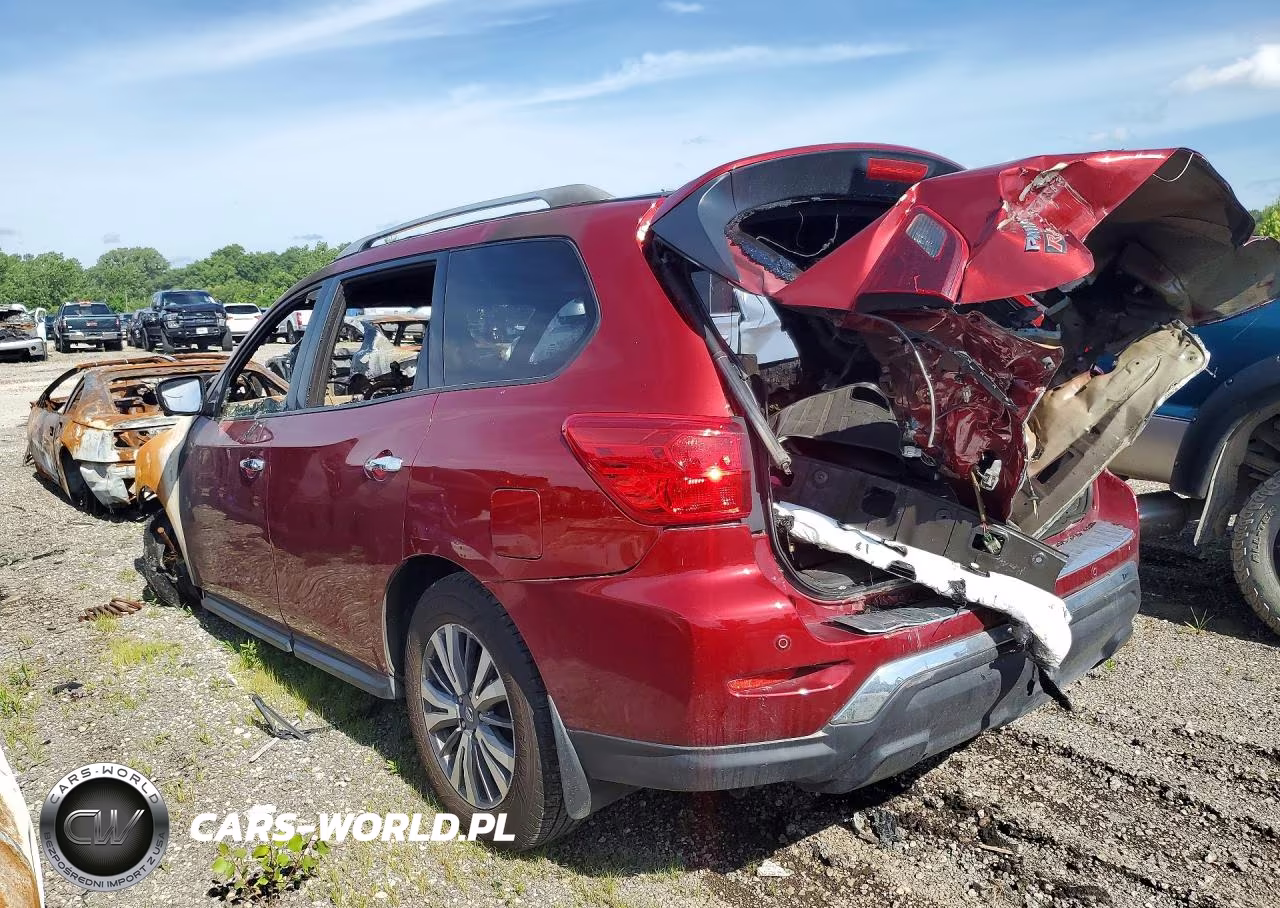 2018 Nissan Pathfinder Sl VIN:5N1DR2MM1JC613823 - 2