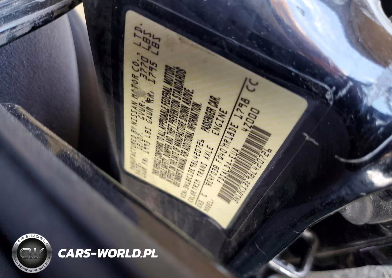 2008 Nissan Versa 1.8 S VIN:3N1BC13E98L420726 - 13