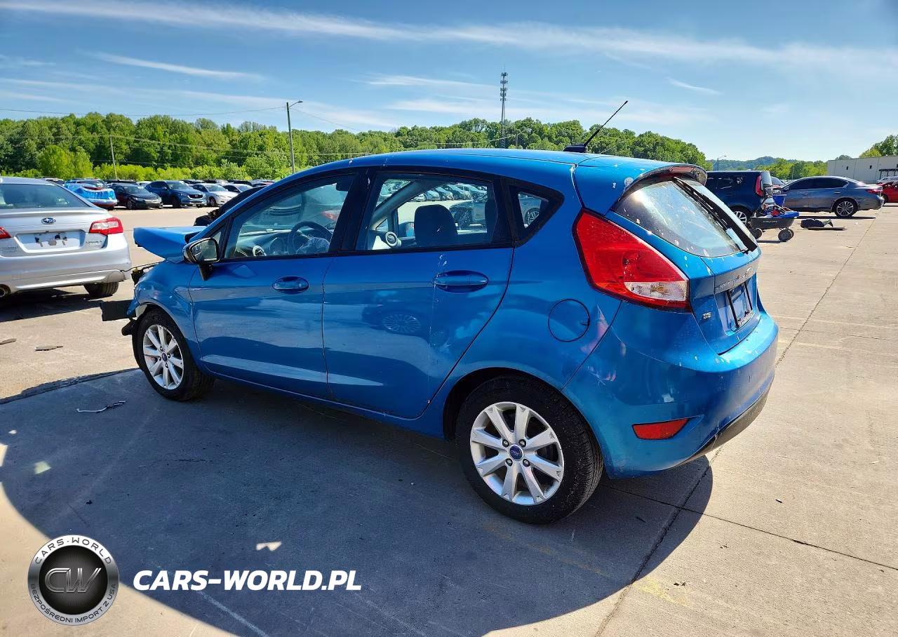 2012 Ford Fiesta Se VIN:3FADP4EJ3CM105256 - 2