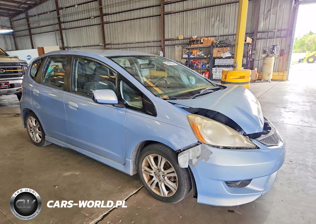 2009 Honda Fit Sport VIN:JHMGE88439S007627 - 4