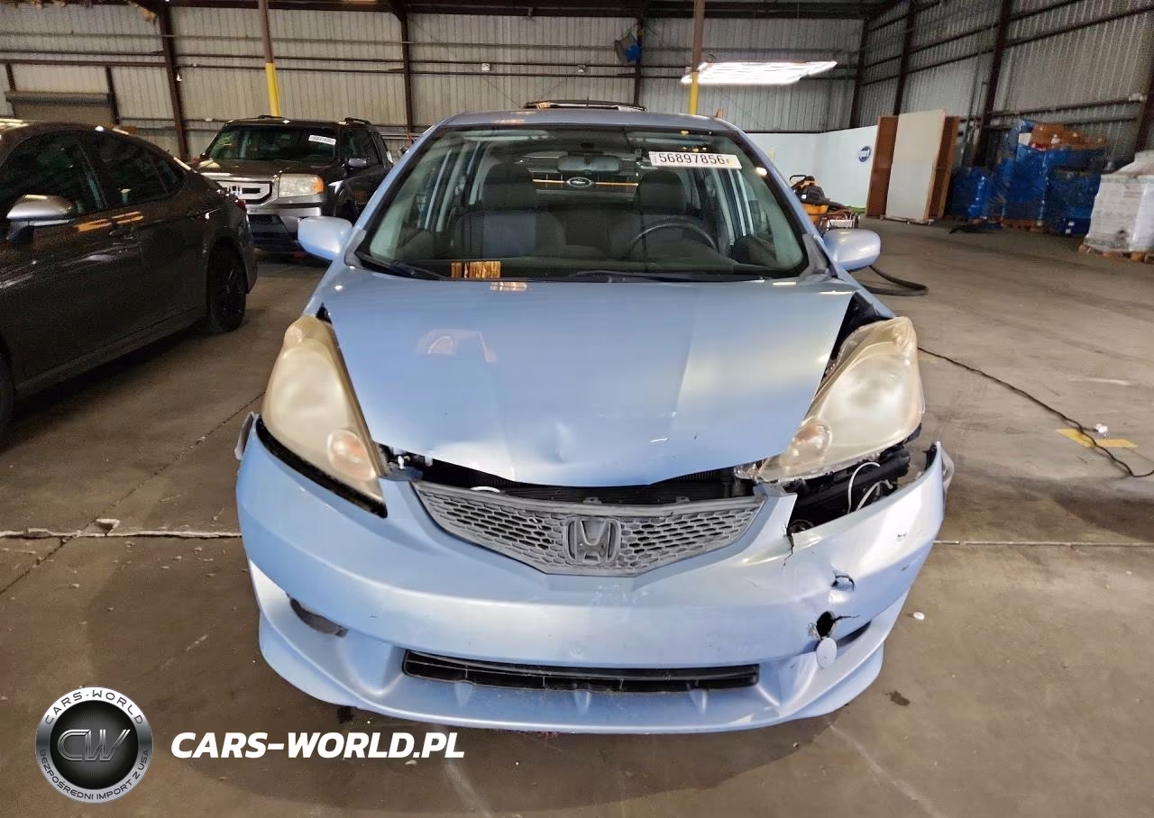 2009 Honda Fit Sport VIN:JHMGE88439S007627 - 5