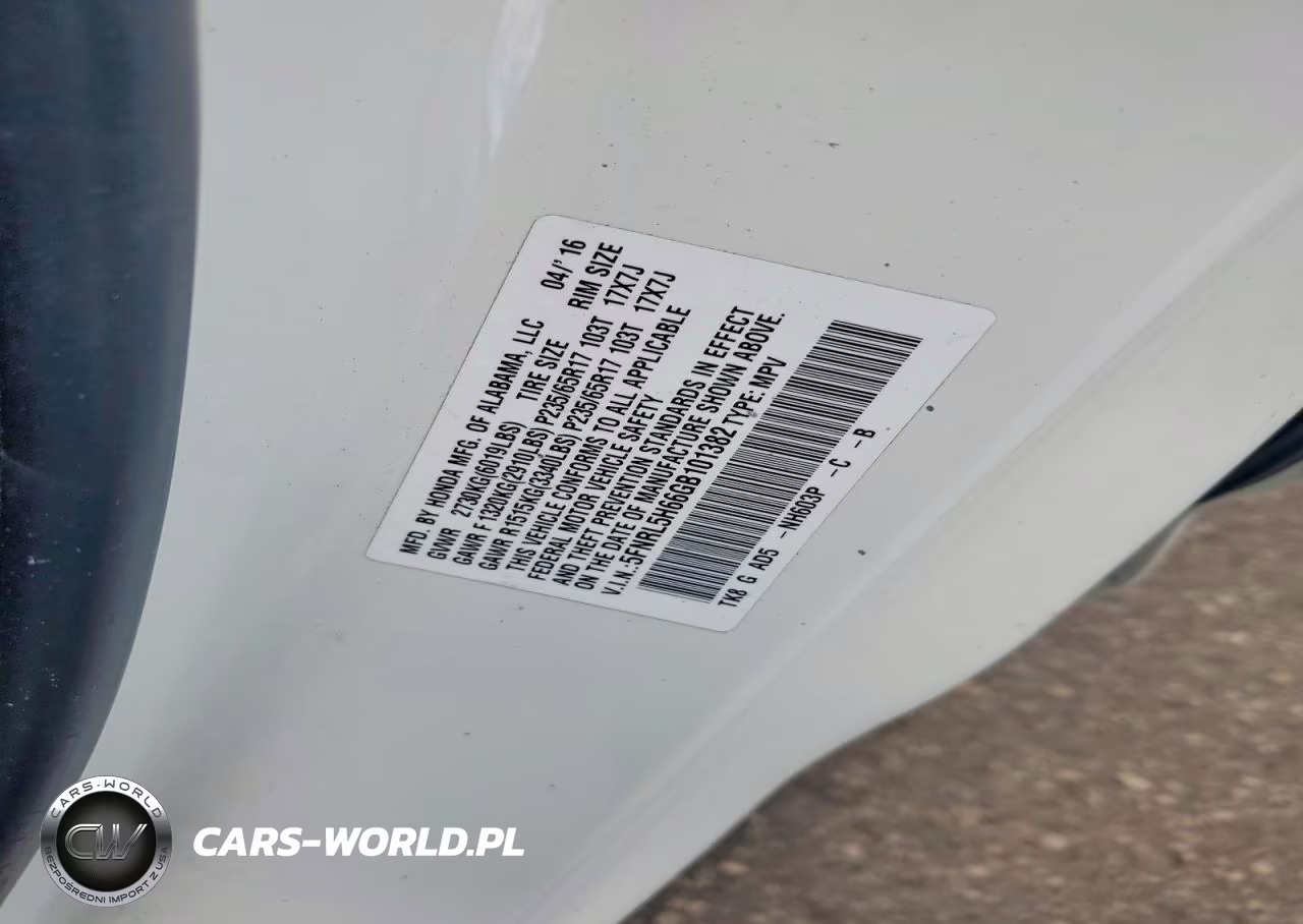 2016 Honda Odyssey Exl VIN:5FNRL5H66GB101382 - 13