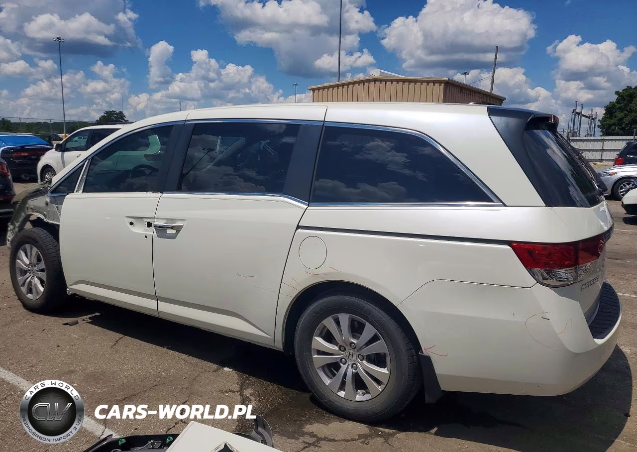 2016 Honda Odyssey Exl VIN:5FNRL5H66GB101382 - 2