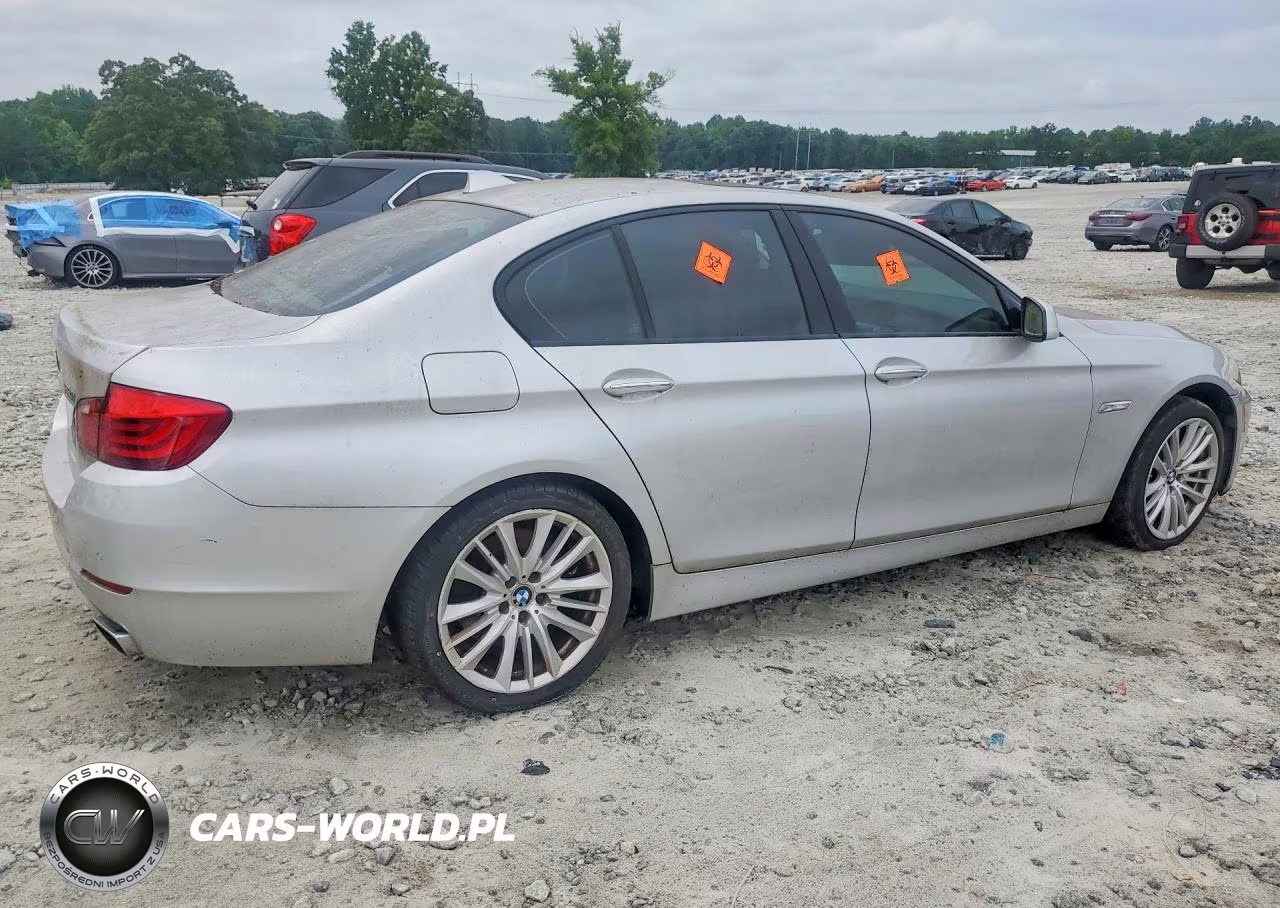 2011 BMW 550 I VIN:WBAFR9C56BC758225 - 3