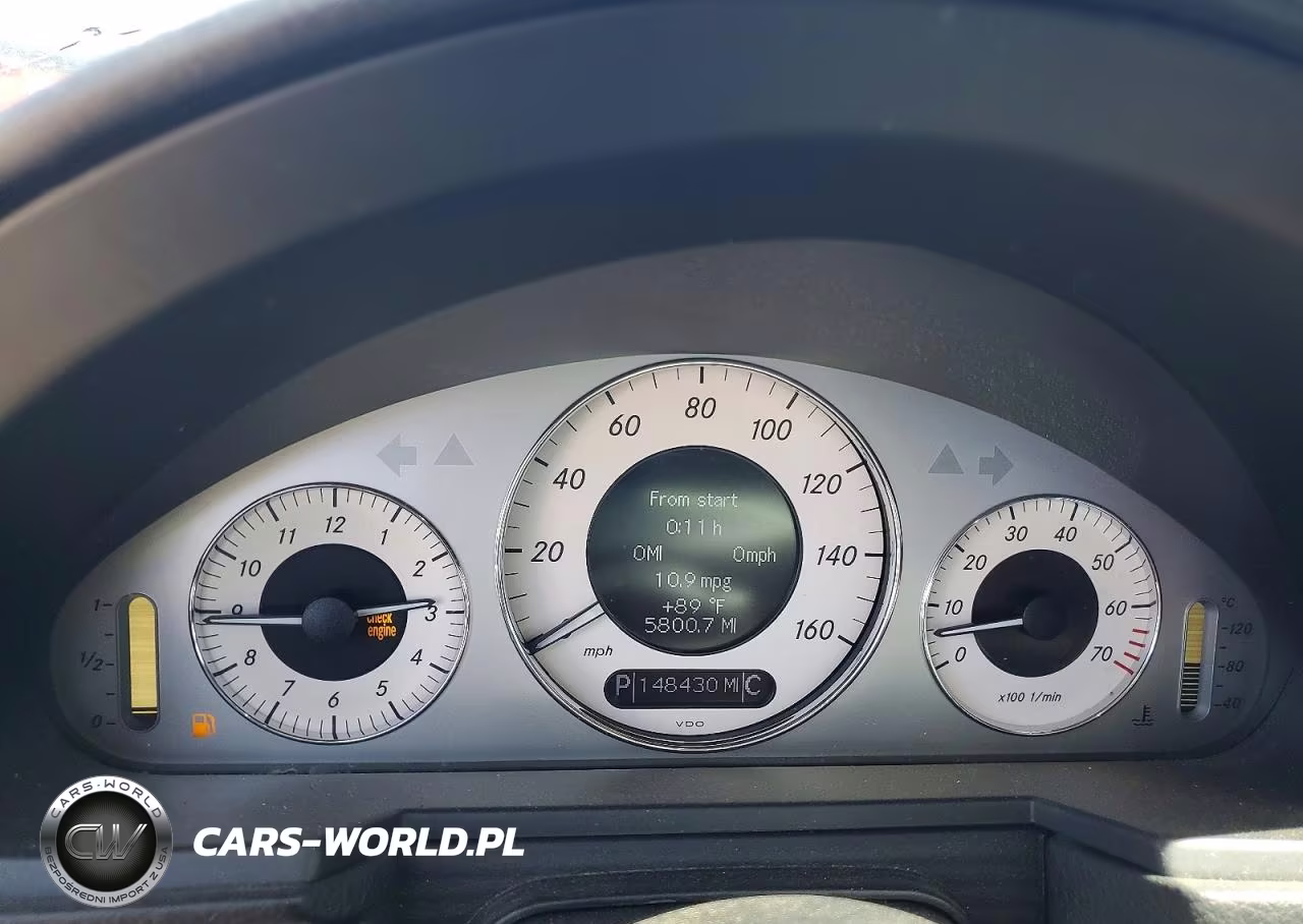 2007 Mercedes-Benz E 550 VIN:WDBUF72X07A999404 - 9